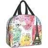 Fire Truck And Hero Boys Car Lunch Bag, Reuseable Lunch Box Durable Thermal Lunch Cooler Pack For Boys Men Women Girls Adults