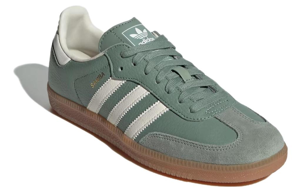 Adidas Samba OG Silver Green Women's IE7011