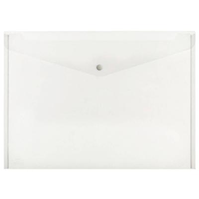 Marbig Button Closure Document Wallet A3 (Clear)