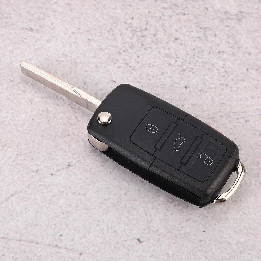 Înlocuire Carcasă Cheie Auto Flip cu Telecomandă cu 4 Butoane Potrivită pentru Passta 19982001