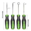 4Pcs Auto Vehicle Removal Pick Hook Set Auto Oil Seal Screwdrivers Gasket Puller Remover O Rings Seal Disassembly Tool