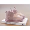 Girls Warm Fleece Lined Snow Boots Kids Winter Soft Sole Cotton Shoes