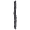 Smartwatch Band Watch Strap Double Buckle Solid Stainless Steel for HUAWEI Watch FITBlack