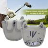 Kreslený kryt hlavy golfové hole pro kočky se zapínáním na magnet Umělá kůže Golfová hůl kryt hlavy golfové hole Chránič hlavy golfové hole Ochranné příslušenství golfové hole