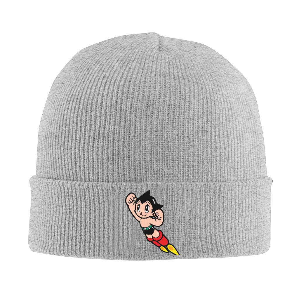 Astro Boys Beanie Hats  Bonnet Hats Men Women Cool Kpop Knitted Hat Winter Printed Warm Soft Caps
