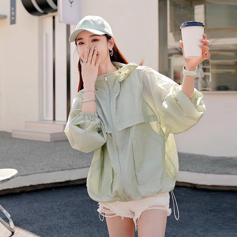 2026 Women's Summer Sun Protection Quick-Drying Hooded Jacket - Breathable, Lightweight, and Fashionable