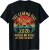 Retired 2026 Worked Whole Life for This Women Men Retirement T-Shirt