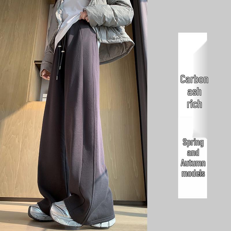 

Maternity Wool-Blend Sweatpants: Autumn/Winter 2025, Thick Velvet, Narrow-to-Wide Leg Design M