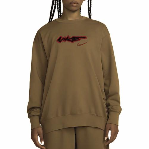 Nike brand logo letter pattern design versatile sweatshirt unisex