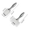 Creative Leather Craft Hammer Metal Handle Nylon Mallet Household Utility Ga