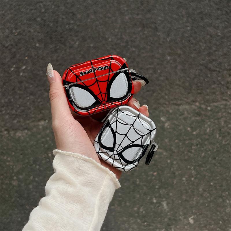 Electroplated spider-man for AirPods 1 apple bluetooth wireless 1/1 generation earphone cover pro1 creative personality men