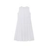 Teenie Weenie Women's Sweet Bow V-Neck Sleeveless A-Line Dress