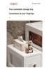 17CM Narrow Bathroom Storage Cabinet: Multi-Layer Drawer-Type Plastic Shelf