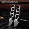 TC4 Titanium Zinc Zinc Alloy Bottle Opener 55mm Keychain Pendant Wrench Mini Pry Bar  Gifts