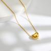 Simple Niche Love Necklace, Versatile Jewelry Titanium Steel Collarbone Chain Does Not Fade