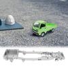 Chassi de Metal para Carro RC   Peça para Carro de Modelo RC WPL D12 1/10 Peças de Atualização Acessórios
