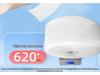Niliya Disposable Facial Cleansing Wipes, 600g Large Roll, Extra Thick Cotton Face Towels for Salons