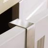 Drawer Reversible Stainless Steel Hooks, Cabinet Door Towel Racks, Office and Kitchen Shelves