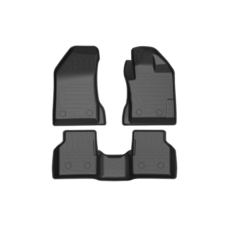 Waterproof TPE Floor Mats for Jeep Compass RHD, Non-Slip & Odorless