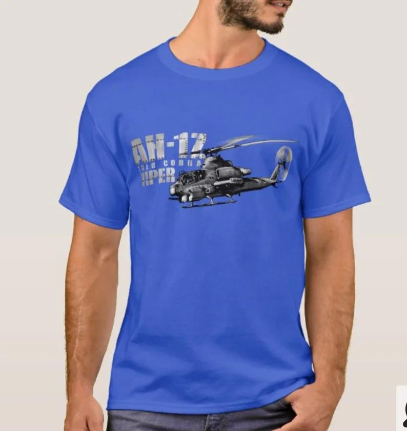 

AH1Z Viper Helicopter Gunship TShirt Summer Cotton Short Sleeve ONeck Mens T Shirt New S3XL S