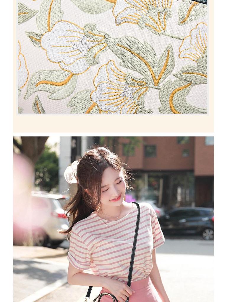 Women's Cross-Border National Style Printed Bag - This Year's Fashionable Shoulder & Messenger Handbag