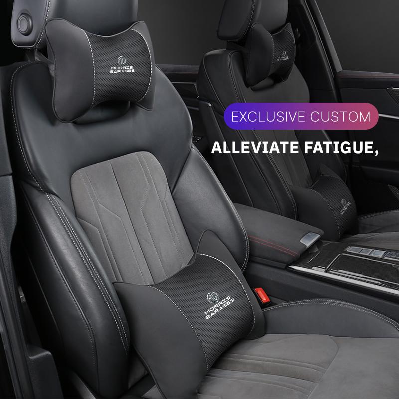 MG Car Headrest/Lumbar Support Car Neck Pillow Waist Cushion For MG 7 6 5 ZS MG4 EV ONE Cyberster HS MG3 EZS GT GS 3SW MARVEL fxl1