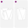Planters 2 Pcs Rusty 50 X 50 X 75 Cm Weatherproof Steel