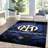 Inter Milan Floor Rug Office Rug Design For Living Rooms Foyer Dormitory Study Room Antislip Carpet Anime Office Decor Best For Christmas