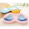 Cute Crown Long Eyelashes Sleeping Beauty Cartoon Shading Eye Mask Breathable Sleeping Eye Mask