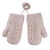 Warm Cartoon Children Gloves Fleece Coldproof Kids Full Fingers Gloves Warm Knitted