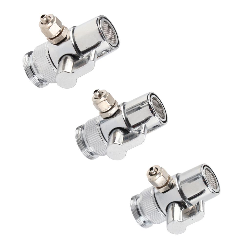 3pcs G14 Sink Faucet Diverter Valve High Temperature Resistance Universal Faucet Diverter Sink
