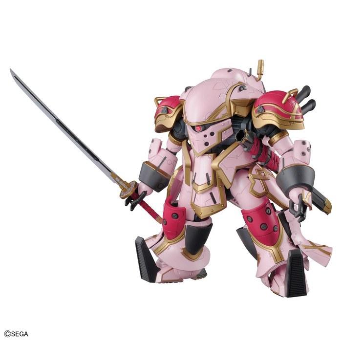 HG Sakura Wars Reikon Combat Plane Infinite (Sakura Kanzaki Machine) 1/24 Scale Pink Pre-Painted Plastic Model