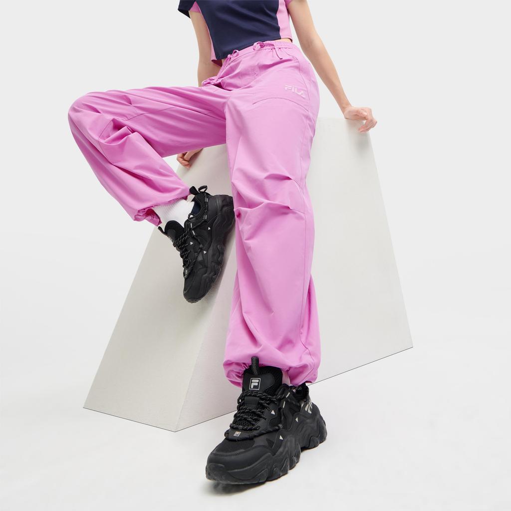 New FILA Casual Pants Women's Purple Clay Red F11W429808FPU