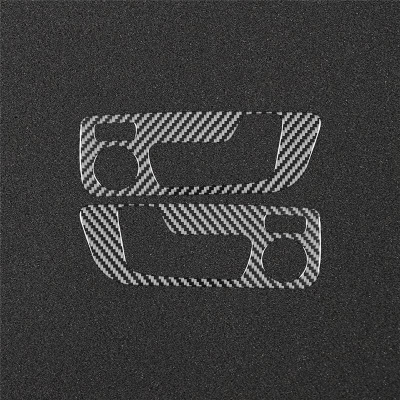 ABLZ-Carbon Fiber Trim Sticker Cover For BMW 8 Series G14 G15 G16 - Car Seat Adjusting Switch Panel Accessories