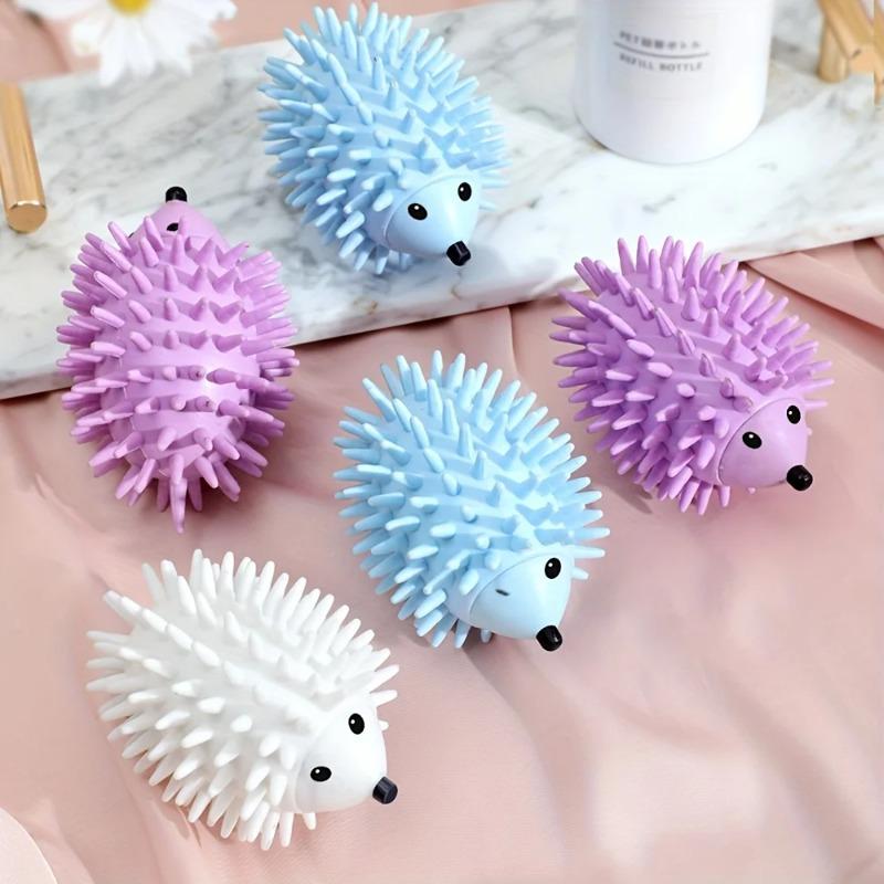 Reusable Hedgehog Laundry Balls Anti-Tangle Anti-Wrinkle Hair Removal Washing Machine Dryer Fabric Softener Laundry Care Tool