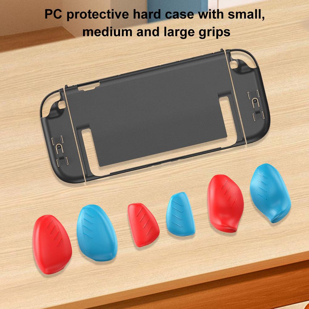 Transparent/Black PC Hard Case for NS 2 Joycon Gamepad Controller Protective Shell Cover Full Protector For Switch 2 Accessories