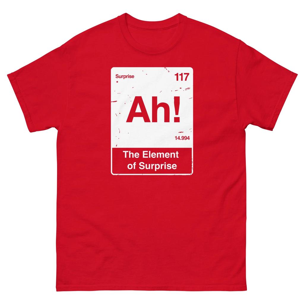 Ah The Eleunisext Of Surprise Tee T Shirt Project Hail Mary Graphic Printing Highend Luxury Unisex Style Both Of Unisex And Unisex