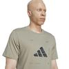Adidas Mens Camo Logo T-Shirt