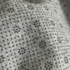 Custom Final Backing Fabric Cloth Non-slip Rug Pad Polyester Dots Carpet Secondary Backing Cloth