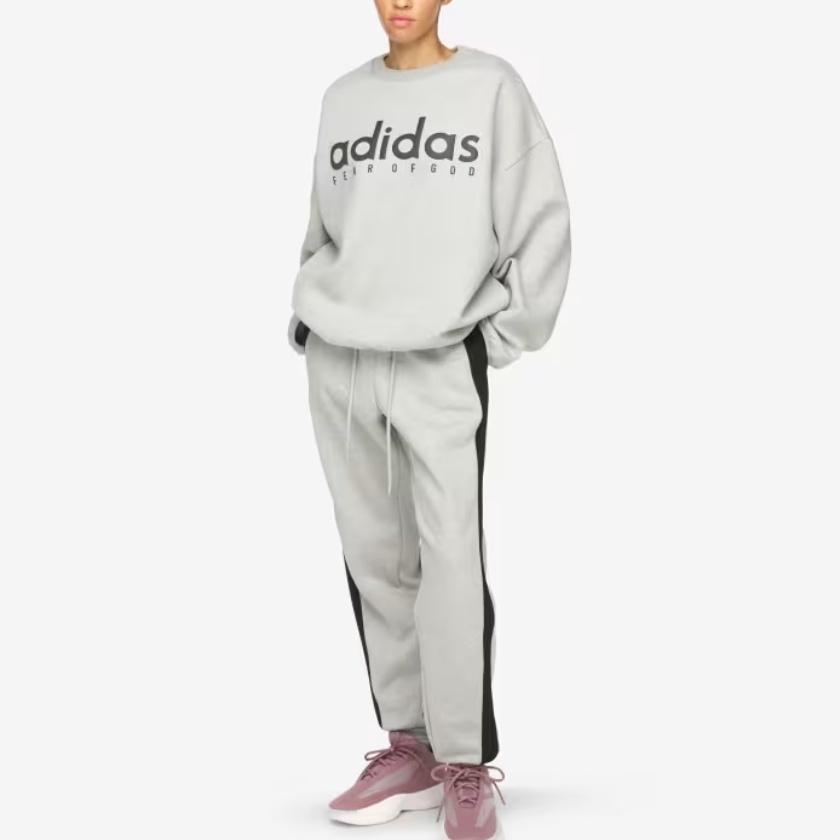 adidas X FEAR OF GOD ATHLETICS Pants 'Heather Grey' Men's KC6457