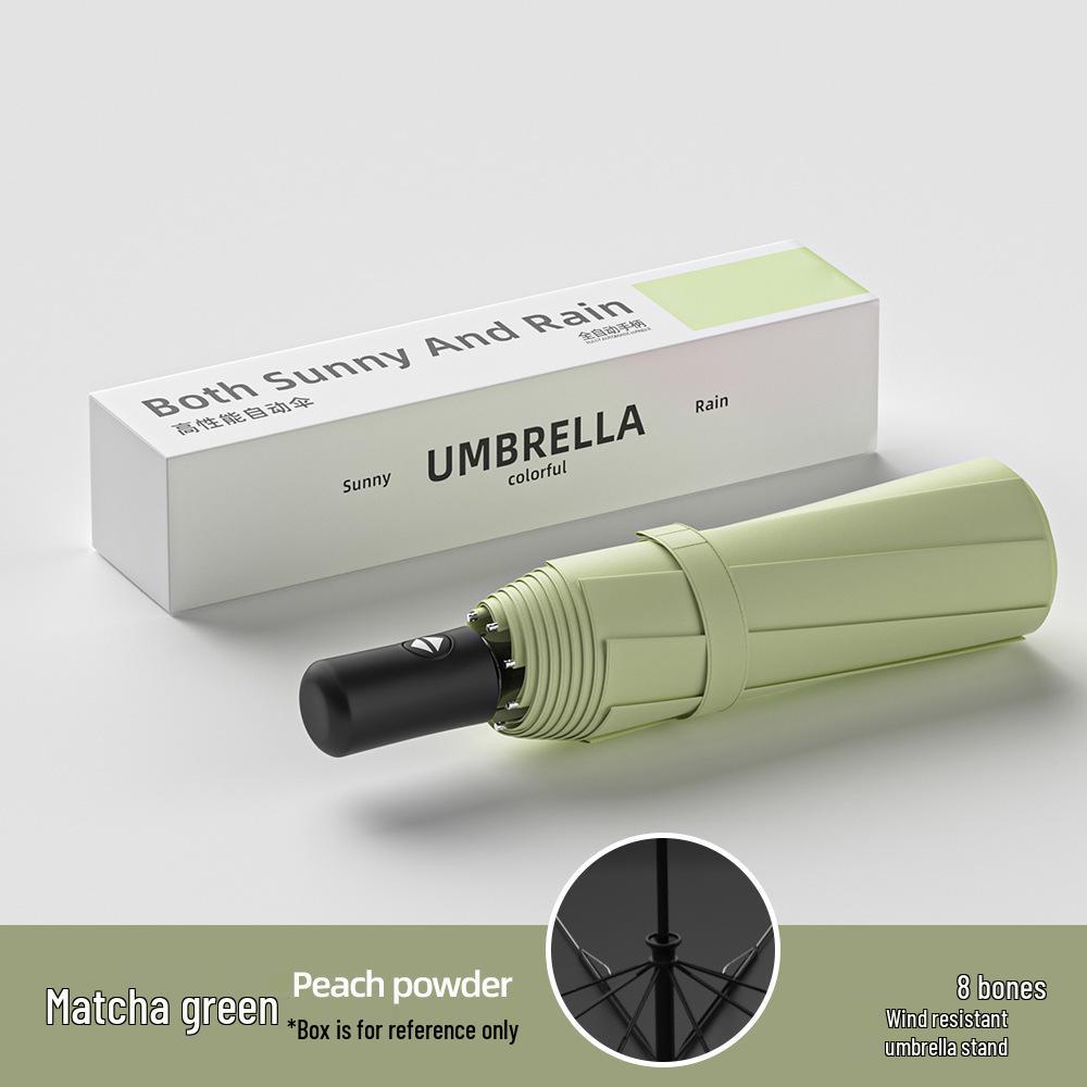 

Fully Automatic Dual-Use Sun and Rain Folding Umbrella with Anti-Ultraviolet Sun Protection