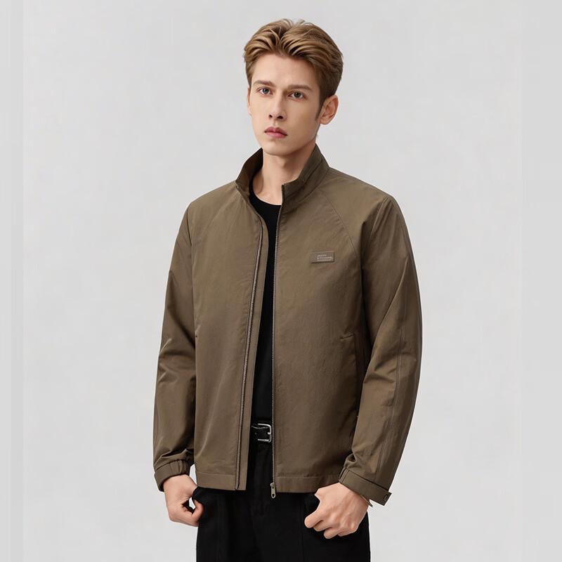Fengmao Men's Casual Stand-Collar Jacket