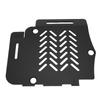 Engine Chassis Protection Guard Black Color Metal Engine Guard Skid Plate Replacement for C400GT C400X