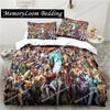 3D Printing Trendy Soft Street Fighter Game Bedding Set Duvet Cover Pillowcase Comforter King/Queen Size Boys Adult Bed Set