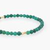 Jbans Classic Red Point Green Cut Agate Gemstone Bracelet (C2501Ac1240_Gn)