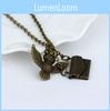 Harry Potter Vintage Copper Owl With Acceptance Letter Pendant Locket Necklace For Gothic Fashion Fans