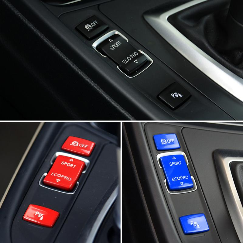 3pcs Set Car ESP Antislip Control Sport Button Radar Sensor Switch For BMW 1 2 3 4 Series F20 F21 F22 F23 F30 F34 F32 F36