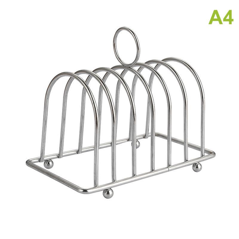 1 pièce de grille de cuisson en acier inoxydable Utilisation polyvalente comme support à toasts, support à pain, grille de cuisson, assiette à pizza, pot de grill, accessoire pour friteuse à air
