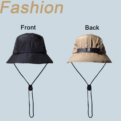 Outdoor Waterproof Bucket Hat, Breathable Lightweight Sun Hat Design, UV Protection Foldable Outdoor Fisherman Cap Accessories