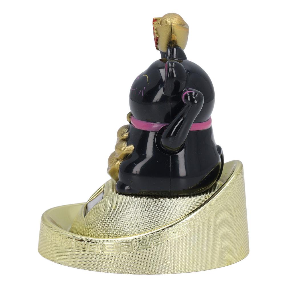 Solarna figurka kota szczęścia Żywa Unikalna Oszczędzająca Energię Feng Shui Kot Bogactwa na Deskę Rozdzielczą Samochodu Biurko